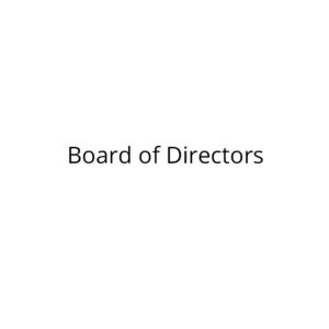 Board of Directors